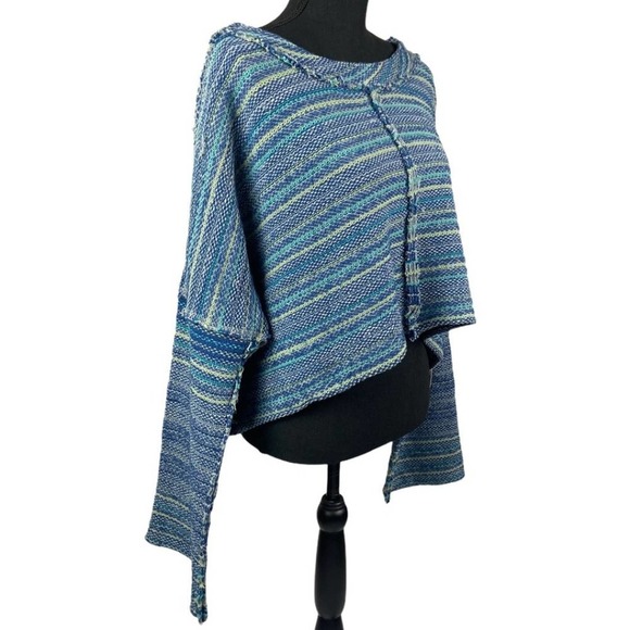 Free People Marine Com Cropped Sweater - Picture 9 of 9